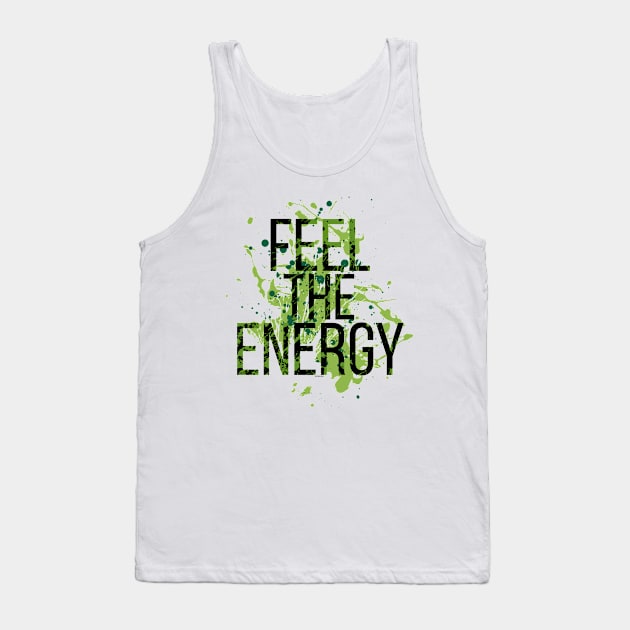 Feel the Energy! Tank Top by Destroyed-Pixel